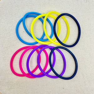Silicone hair ties