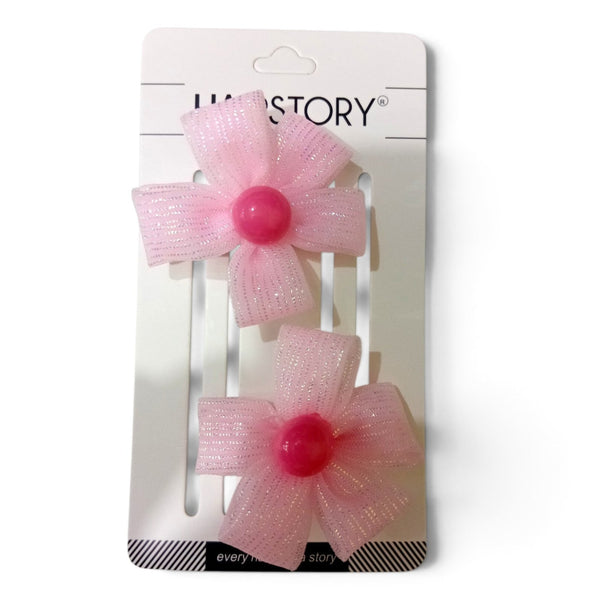 HAIRSTORY Organza Flower Hair Clip
