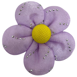 HAIRSTORY Shimmer Chiffon Flower Pin Curl (002-SCF)