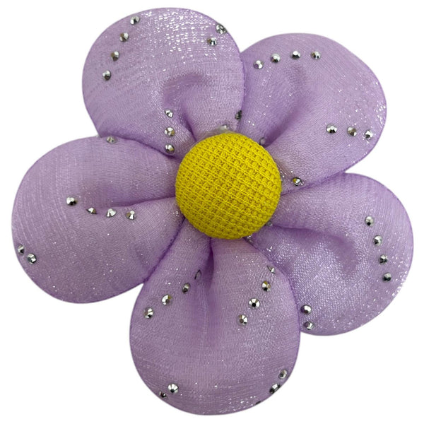 HAIRSTORY Shimmer Chiffon Flower Pin Curl (002-SCF)