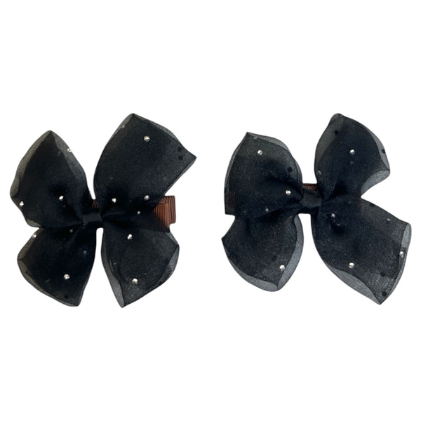 HAIRSTORY Shimmer Organza Ribbon Pin Curl (003-SOR)