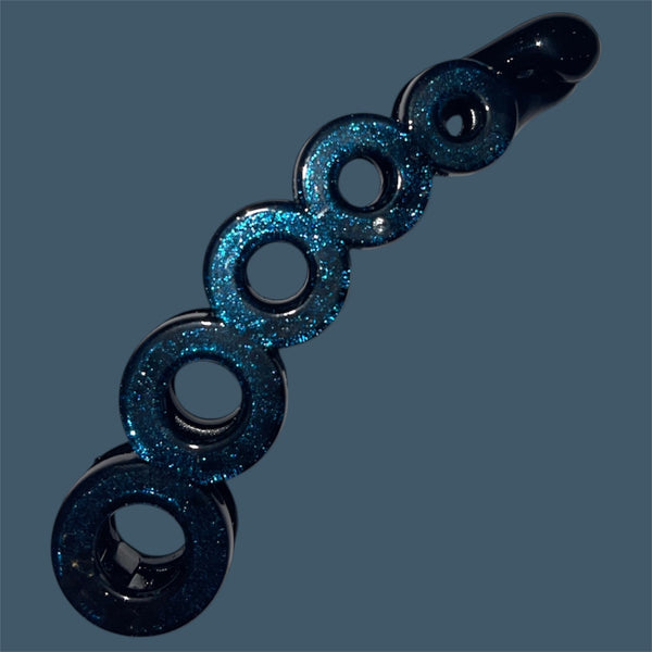 HAIR B114 Shimmer Basic Round Holes Banana Clamp ClipSTORY