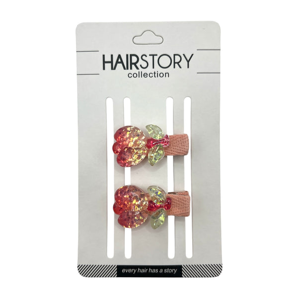 HAIRSTORY Glittered Tulips Pin Curl (001-GT)