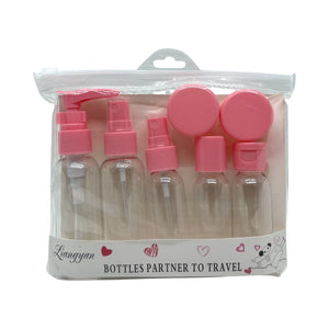 HAIRSTORY 6016 7Pcs/Set Travel Kit Random Color