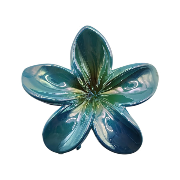 HAIRSTORY Plumeria Flower Hair Claw Clip Clamp