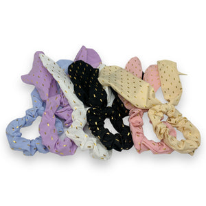 HAIRSTORY Scrunchies with Tail (#10)