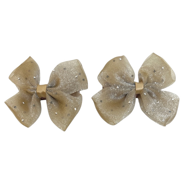 HAIRSTORY Shimmer Organza Ribbon Pin Curl (003-SOR)