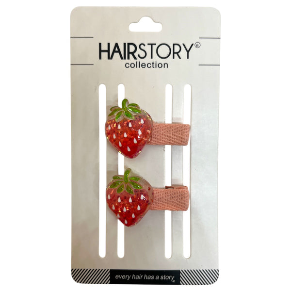 HAIRSTORY Strawberry Charm Pin Curl (001-S)
