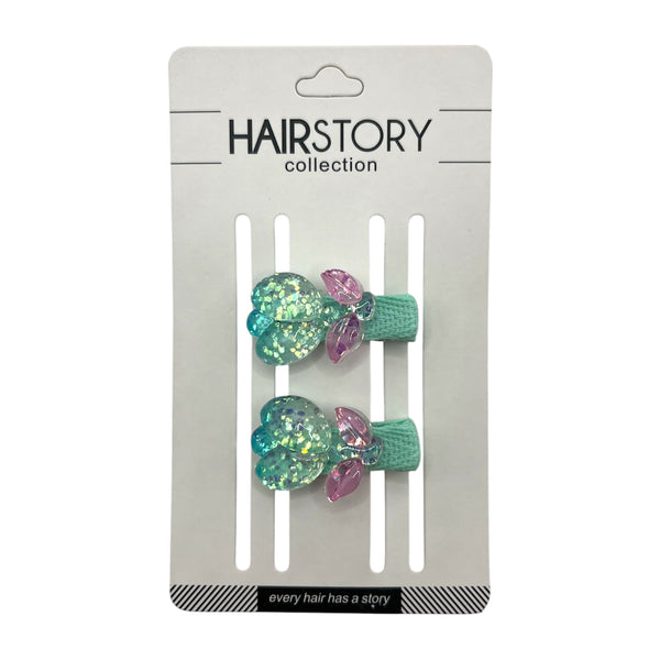 HAIRSTORY Glittered Tulips Pin Curl (001-GT)
