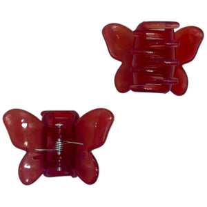HAIRSTORY Sun UV Color Changing Clips Small Butterfly Hair Claw