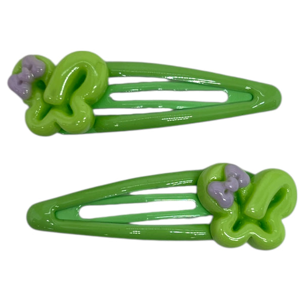 HAIRSTORY Butterfly Colorful Bean Snap clip (#13-B)