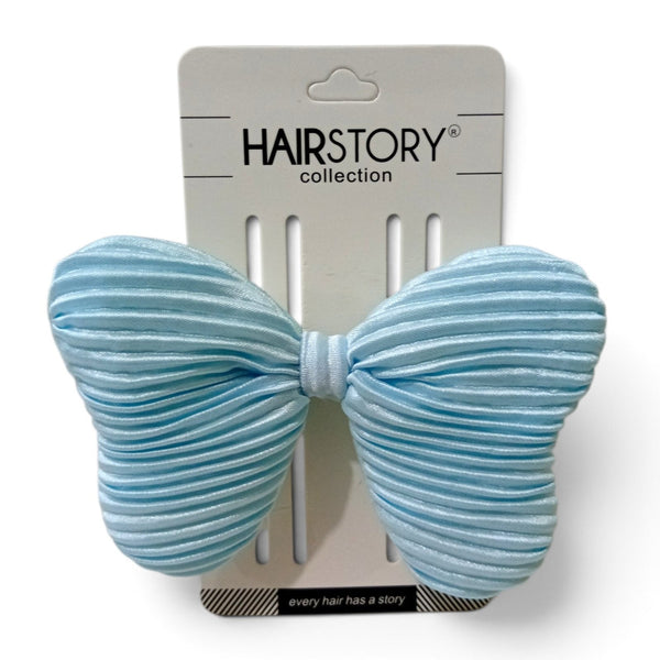 HAIRSTORY Cute Pastel Pleated Hair Clip