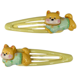 HAIRSTORY Animal Colorful Bean Snap clip (#21-A)