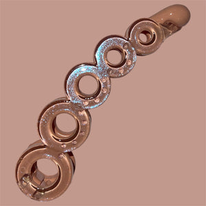HAIR B114 Shimmer Basic Round Holes Banana Clamp ClipSTORY