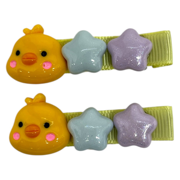 HIRSTORY Bunny Star Charm Pin Curl (001-BNS)