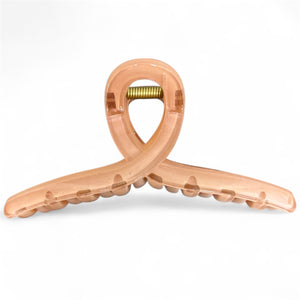 HAIRSTORY D686 SHIMMER Classic Knot Hair Claw Clamp Clip