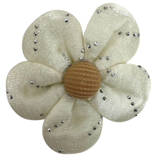HAIRSTORY Shimmer Chiffon Flower Pin Curl (002-SCF)