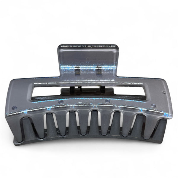 HAIRSTORY D688 SHIMMER Rectangular Hair Claw Clamp Clip