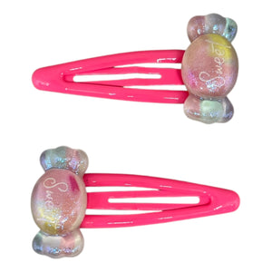 HAIRSTORY Ice Cream/Candy Charm Snap Clip (#21-IC)