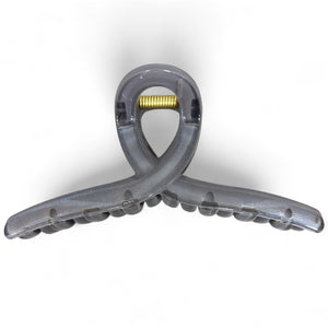 HAIRSTORY D686 SHIMMER Classic Knot Hair Claw Clamp Clip