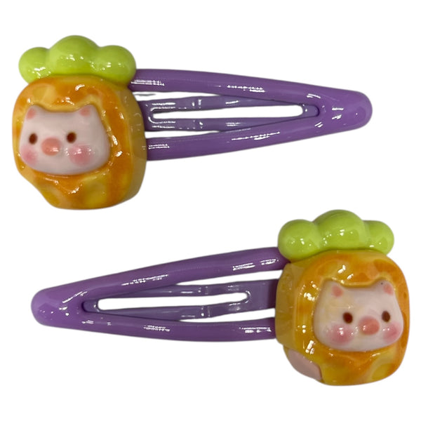 HAIRSTORY Fruit Colorful Bean Snap clip (#21-F)