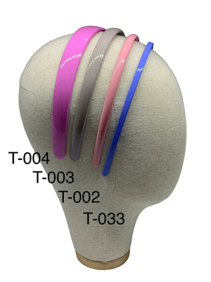 HAIRSTORY Sorbet Colored Plain Headband - T004