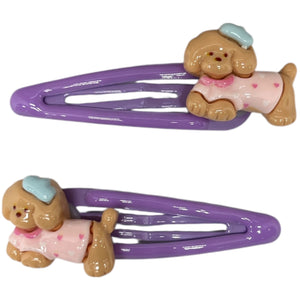 HAIRSTORY Animal Colorful Bean Snap clip (#21-A)