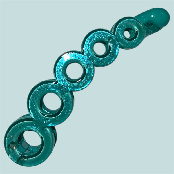 HAIR B114 Shimmer Basic Round Holes Banana Clamp ClipSTORY