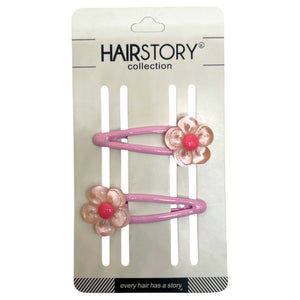 HAIRSTORY Flower Colorful Bean Snap clip (#21-F)