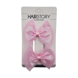 HAIRSTORY Metallic Ribbon Pin Curl (001-MR)