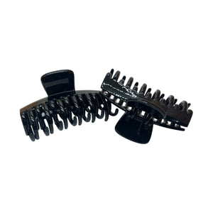 HAIRSTORY D854 Long Glossy Curved Hair Claw