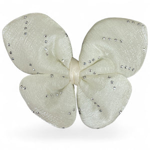 HAIRSTORY Shimmered Chiffon Butterfly Pin Curl (002-SCB)