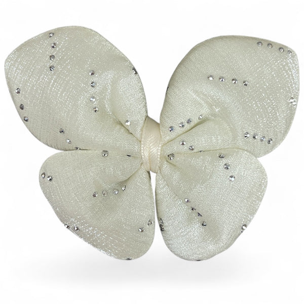 HAIRSTORY Shimmered Chiffon Butterfly Pin Curl (002-SCB)