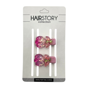 HAIRSTORY Glittered Tulips Pin Curl (001-GT)