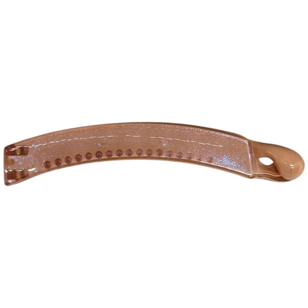 HAIRSTORY B121 Shimmer Plain Banana Clamp Clip