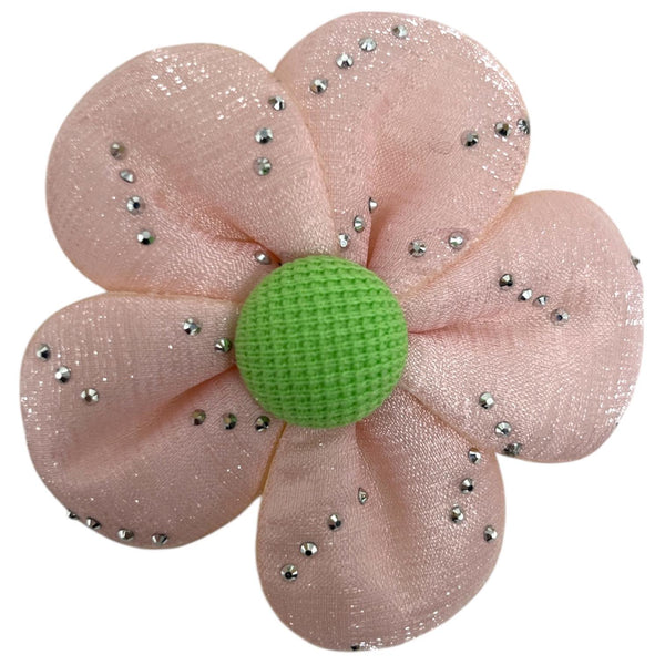 HAIRSTORY Shimmer Chiffon Flower Pin Curl (002-SCF)