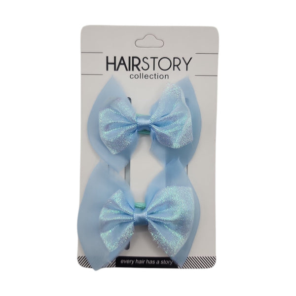 HAIRSTORY Metallic Ribbon Pin Curl (001-MR)