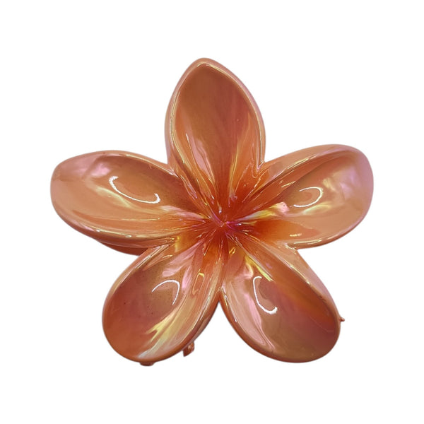 HAIRSTORY Plumeria Flower Hair Claw Clip Clamp
