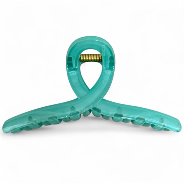 HAIRSTORY D686 SHIMMER Classic Knot Hair Claw Clamp Clip