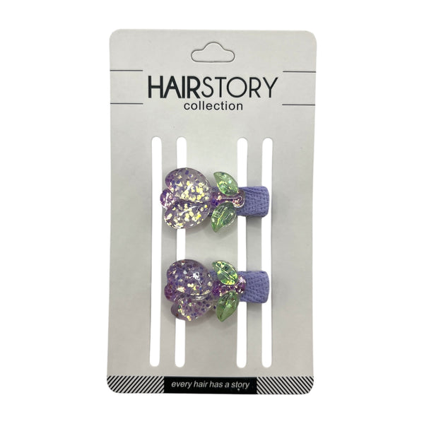 HAIRSTORY Glittered Tulips Pin Curl (001-GT)