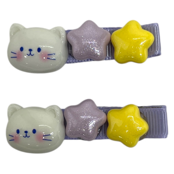 HIRSTORY Bunny Star Charm Pin Curl (001-BNS)