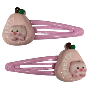 HAIRSTORY Fruit Colorful Bean Snap clip (#21-F)