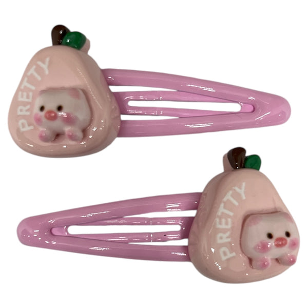 HAIRSTORY Fruit Colorful Bean Snap clip (#21-F)