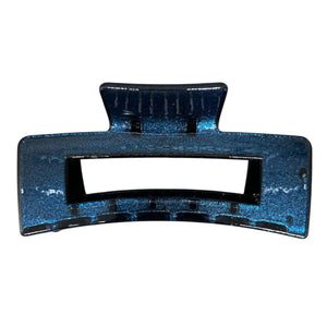 HAIRSTORY D705 SHIMMER Jumbo Rectangular Hair Claw Clamp Clip
