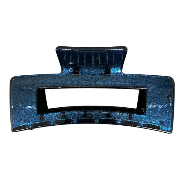 HAIRSTORY D705 SHIMMER Jumbo Rectangular Hair Claw Clamp Clip