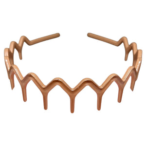HAIRSTORY Shimmer Zig Zag Shark Tooth Headband (T023)