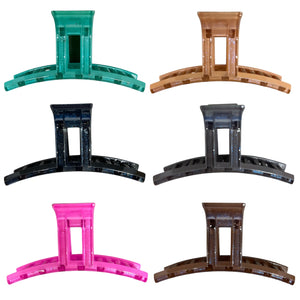 HAIRSTORY D557 Shimmer Basic Large T Hair Claw Clamp Clip