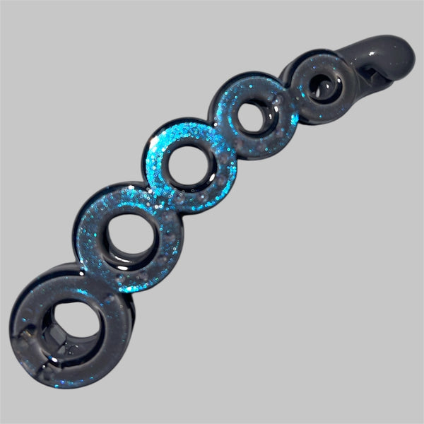 HAIR B114 Shimmer Basic Round Holes Banana Clamp ClipSTORY