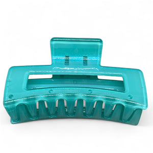 HAIRSTORY D705 SHIMMER Jumbo Rectangular Hair Claw Clamp Clip