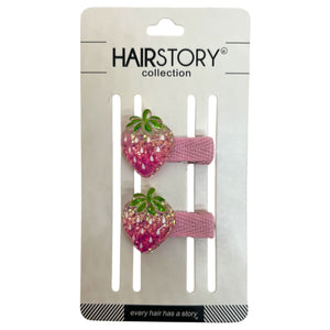 HAIRSTORY Strawberry Charm Pin Curl (001-S)